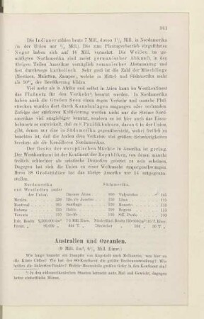 Australien und Ozeanien