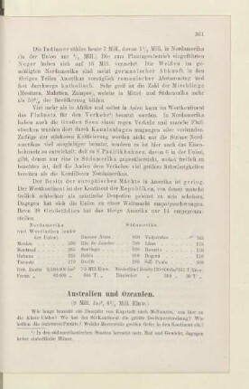 Australien und Ozeanien