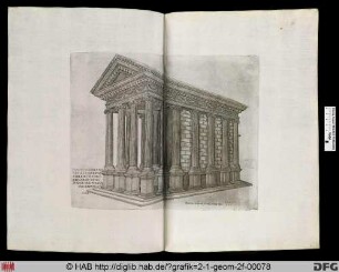 Der Tempel des Portunus.