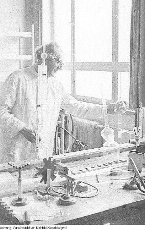 Dresden, Rossendorf. Atom-Reaktor Rossendorf, Januar 1958