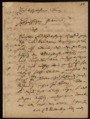 Brief von Christoph August Heumann an Johann Friedrich von Uffenbach. Göttingen, 28.5.1736