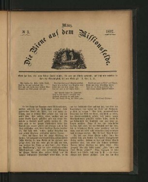 No 3. März 1897.