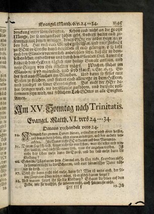 1145-1148, Evangelium; Eingang
