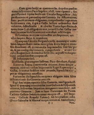 Breve illustramentum Pacis Germanicae cum Rege Christianissimo super Articulo et ut eo sincerior