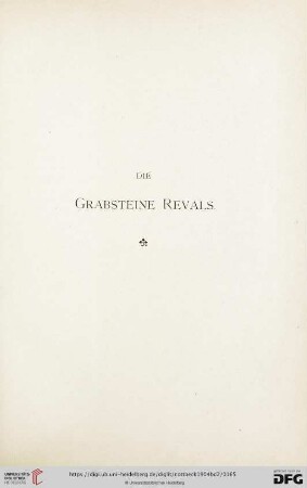 Die Grabsteine Revals