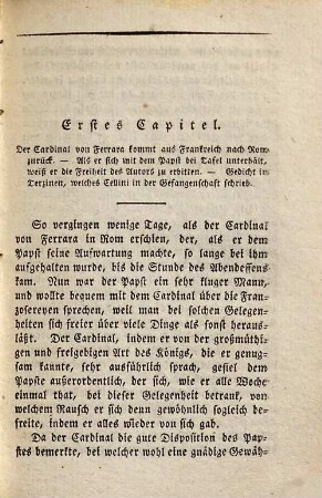Goethe's Werke : Unter des durchlauchtigsten deutschen Bundes schützenden Privilegien, 35. [Benvenuto Cellini. Zweyter Theil]