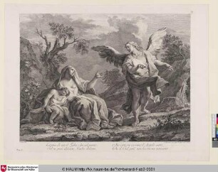 [Der Engel erscheint Hagar und Ismael in der Wüste]