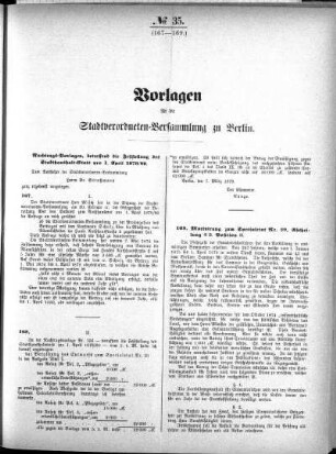 No. 35 (167-169, 8. März 1879