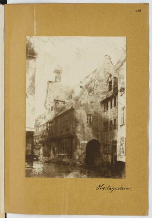 Rathaus Oberlahnstein: Ansicht (aus: Skizzen- und Fotoalbum 19)