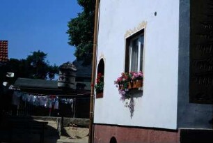 Haus und Taubenturm