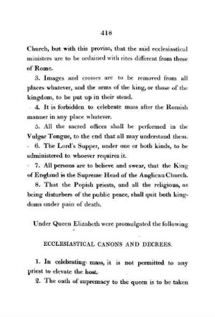 Ecclesiastical Canons and Decrees.