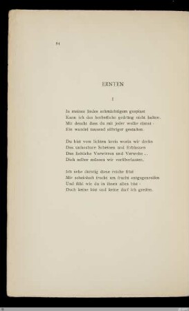 Ernten