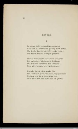 Ernten