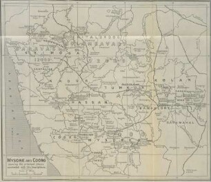 Mysore and Coorg