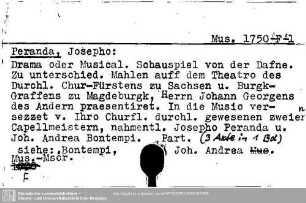 Peranda, Josepho