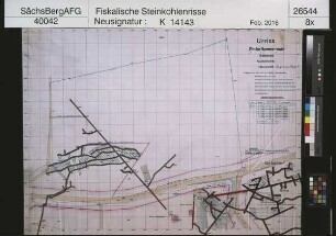 Hammerwald (Grube), Steinkohlenwerk, Bockwa, Baue auf dem Rußkohlenflöz (mit Nachbringungen)