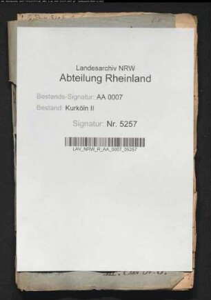Von der Regierung zu Hannover von dem Hofposamentierer Johann Christian Martersteck zu Bonn gefordertes Abzugsgeld