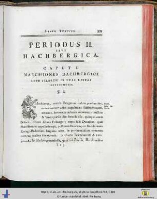 Periodus II. Hachbergica.