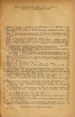 Lager-Verzeichnis ..., 48. Geographie, Ethnographie, Reisen : Abhandlungen und Antiquaria