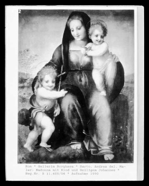 Madonna mit Kind und Heiligem Johannes