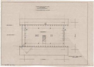 Gsaenger, Gustav; Lenggries (Bayern); Landhaus Baumgartner - Wohnhausneubau (Grundriss DG)