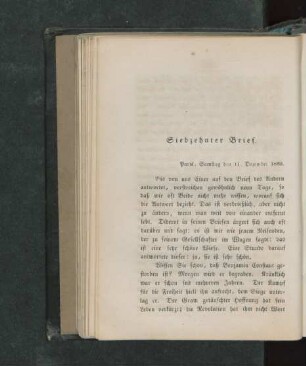 Siebzehnter Brief