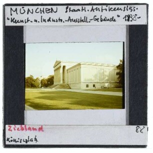 München, Königsplatz,München, Staatliche Antikensammlungen