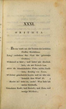 Verwandlungen nach Publius Ovidius Naso : In Zwei Theilen. Zweiter Theil