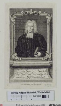 Bildnis Johann Georg Abicht