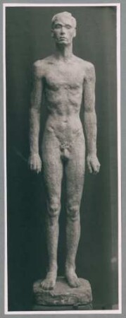 Junger Mann, 1927/28, Gips