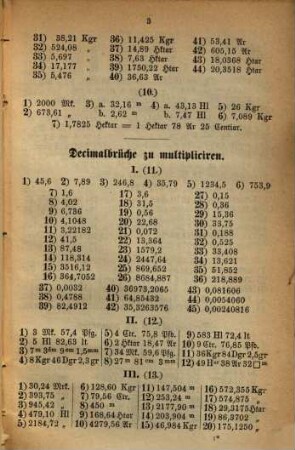 Aufgaben zum Ziffer-Rechnen, 3,[a]=Ergebnisse. Ergebnisse zu Heuners Zifferrechnen. Drittes Heft
