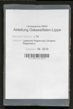 Bau der Eisenbahn Lage - Hameln, Band 9