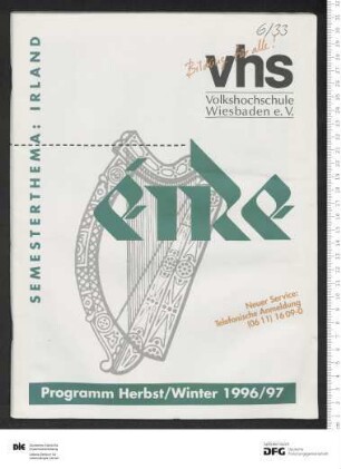 Programm 2. Semester 1996/1997