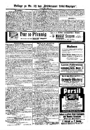 Beilage zu Nr. 52