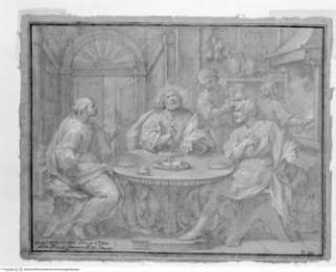 Concorso Accademico 1702, Seconda Classe: Das Emmausmahl, secondo premio