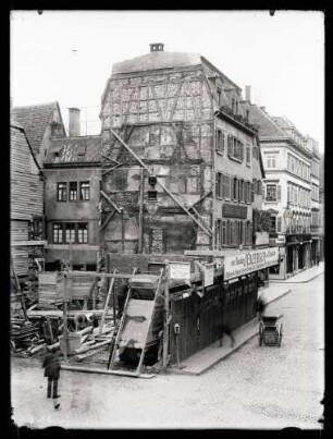 Hausabbruch Ecke Schreiner- und Hirschstraße