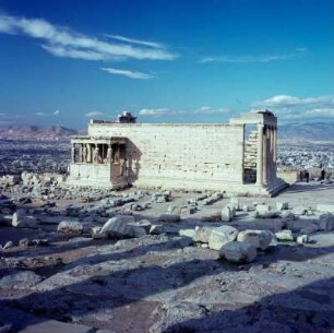 Athen, Akropolis, Erechtheion von Süden