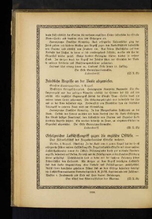 Feindliche Angriffe an der Vesle abgewiesen.