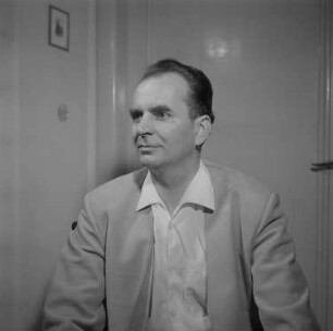 Porträt des Komponisten Dr. Gerhard Becker : Porträt von Gerhard Becker