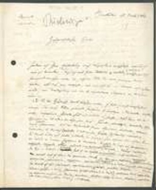 Brief von ... Beer an Gottlieb August Herrich-Schaeffer