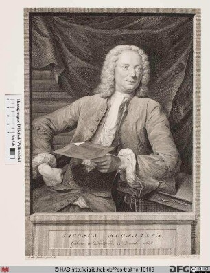 Bildnis Jacobus Houbraken