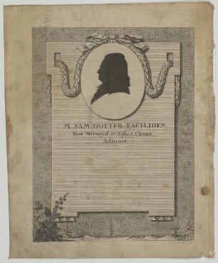 Bildnis des Samuel Gottfried Facilides