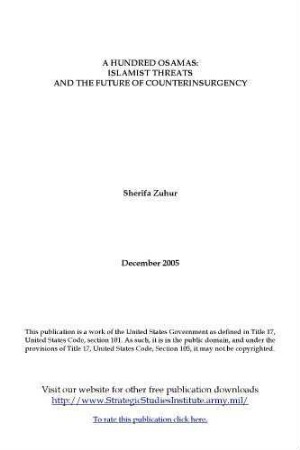 A hundred Osamas : Islamist threats and the future of counterinsurgency