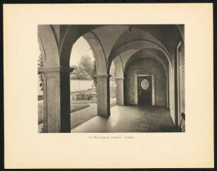 Moritz-und-Johanna-Simon-Stiftung, Berlin-Treptow: Loggia (aus: Alfred Breslauer, Ausgeführte Bauten 1897-1927)