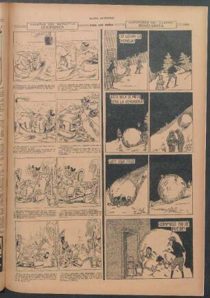 Aventuras del famoso Mano Santa [Cómic]