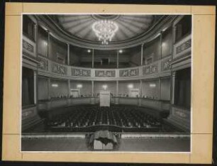 Kurtheater, Bad Warmbrunn: Ansicht Zuschauerraum