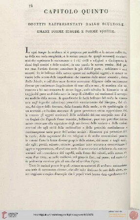 Capitolo quinto