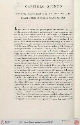 Capitolo quinto