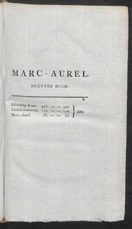 Neuntes Buch.