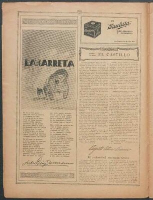 El castillo : Poemas en prosa